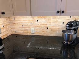 Stained Glass Subway Tiles Kitchen