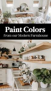 Modern Farmhouse Paint Colors The