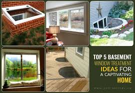 Top 5 Basement Window Treatment Ideas