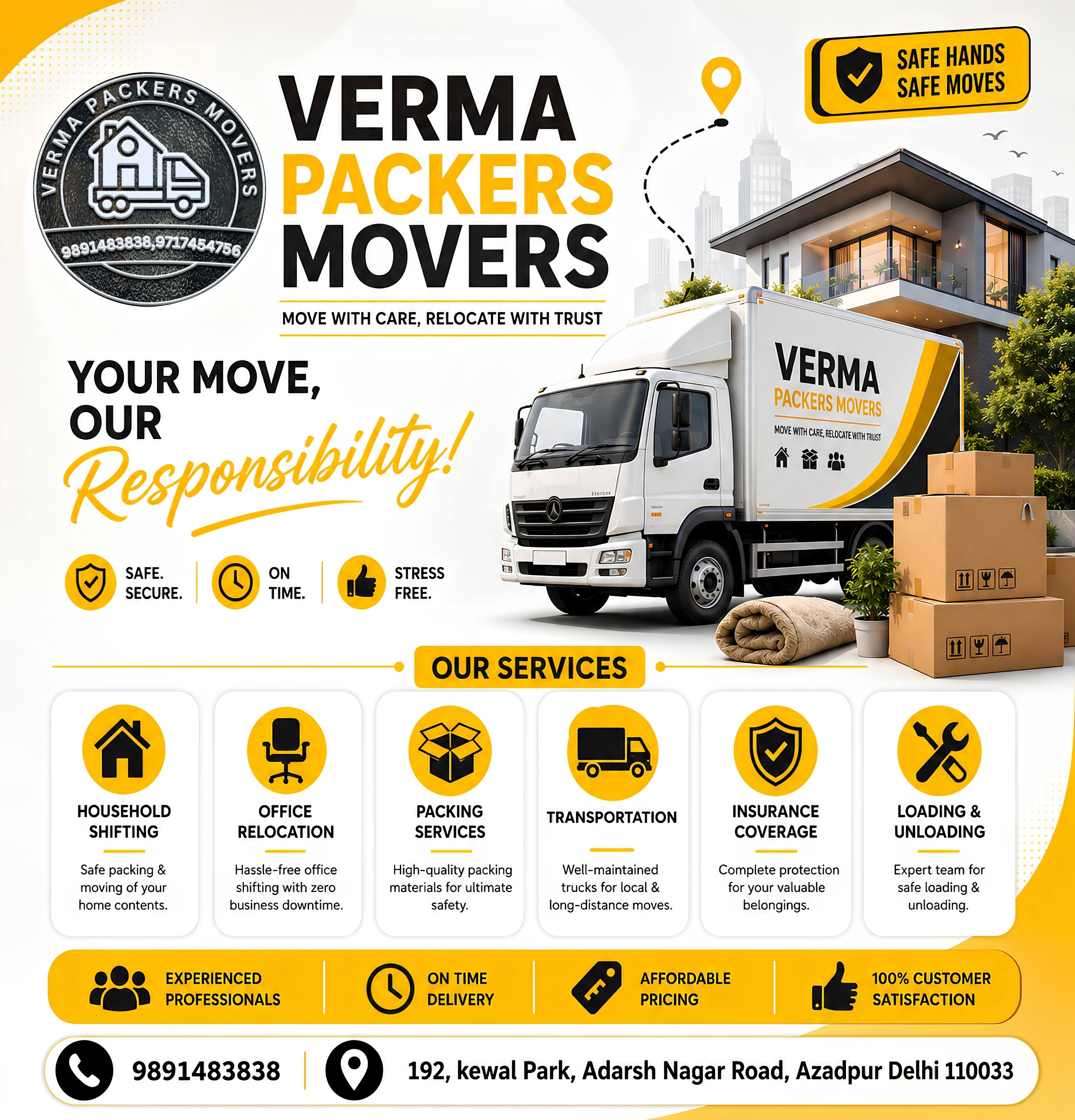 Packers and Movers in Delhi product image