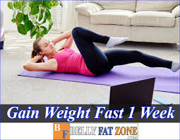 Some of the protein foods you can eat to help you on how to gain weight in a week include eggs, legumes, different dairy products, nuts, fish, meats and many other foods. How To Gain Weight Fast In 1 Week For Females Male Bellyfatzone Blogs