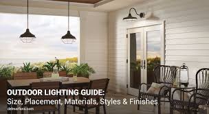 Outdoor Lighting Guide Rating Sizing