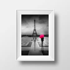 Fine Art Print Of Paris Eiffel Tower