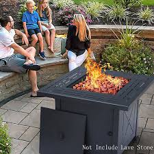 Outdoor Propane Fire Pit Patio Gas