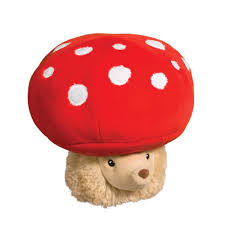 hedgehog mushroom macaroon douglas toys