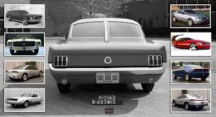 rare gallery of mustang prototypes that