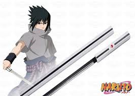 A page for describing characters: Katana White Naruto By Sasuke Uchiha In 440 Stainless Steel Zs9442