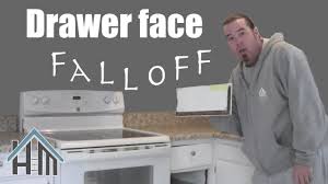 how to repair a kitchen drawer face