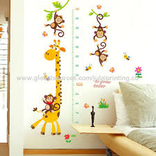 Wall Decals Monkey Giraffe Kids