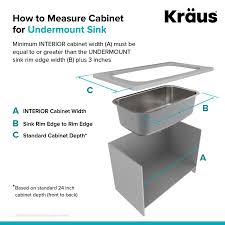 kraus premier kitchen sink undermount