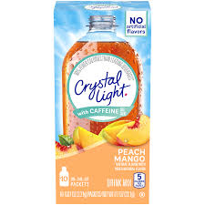 Crystal Light On The Go Sugar Free Powdered Peach Mango Drink Mix 6 0 7 Oz Boxes Powdered Drink Mixes Meijer Grocery Pharmacy Home More
