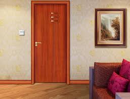 Hot Item Cheapest Pvc Fresh Style Design Simple Bedroom Door Designs