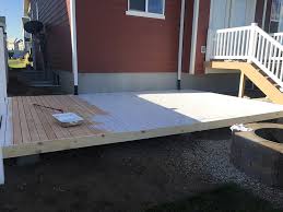 How To Build A Simple Diy Deck On A