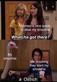 Use this meme for a situation. 20 Most Funny Icarly Memes Best Of Smoothie Meme Funny Memes Really Funny Icarly
