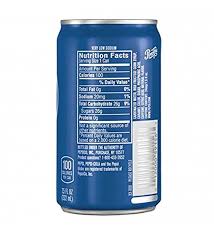 pepsi soda mini cans 7 5 oz cans 6 count