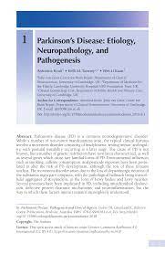 PDF) Parkinson's Disease: Etiology, Neuropathology, and Pathogenesis