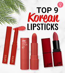 top 9 korean lipsticks for dailywear