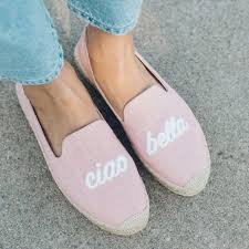 Shop Soludos Womens Ciao Bella Smoking Slipper Pink Online
