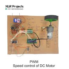 pwm sd control of dc motor m tech