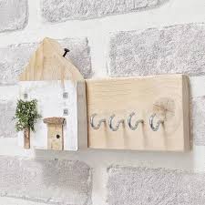 Wood Crafts Wall Key Holder Wooden