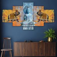 Frames On Wall Buddha Wall Painting