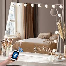 oikiture led hollywood mirrors makeup