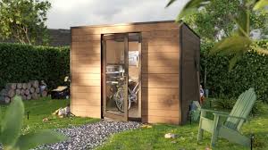 Smooth Composite Garden Sheds From