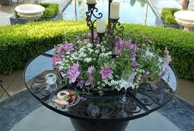 Table Attachment For Garden Pots
