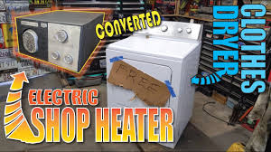 how to make a diy garage heater from a