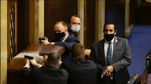 Pence was hustled out of the senate chambers, mr. Capitol Rioter Seen In Horned Hat Carrying Spear Arrested Us Attorney Nbc4 Washington
