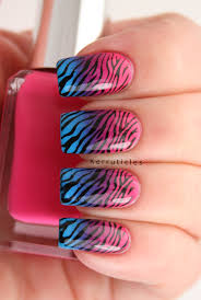 blue grant zebra nails kerruticles