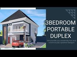 Portable 3 Bedroom Duplex Design