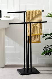double freestanding towel rail from