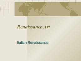 Art and Theory in Renaissance Italy  Schedule       Renaissance   