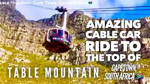 amazing cable car ride to the top of
