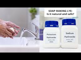 is lye soap safe to use on the skin is