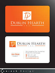 Ayaw kilalanin ng mga elitista. Business Card Design Contests Business Card And Letterhead Design Dublin Hearth Inc Design No 47 By Kowreck Hiretheworld