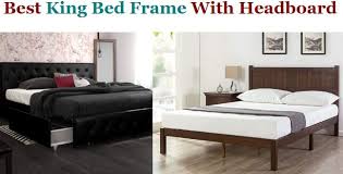 best king size bed frame with headboard
