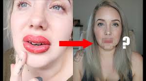 about lip liner tattoo gone wrong super