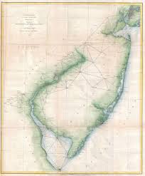 File 1873 U S Coast Survey Chart Or Map Of New Jersey And