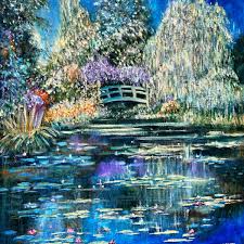 Sip And Paint A Monet Water Lily Pond
