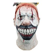 clown rubber latex mask