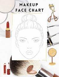 face chart for makeup artists
