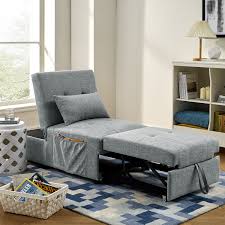 folding ottoman sleeper sofa bed 4 in 1