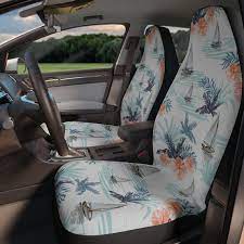 Tropical Print Car Seat Covers