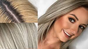 Shades of blonde that lean more towards gray than golden are having a moment, and hair stylists are working hard to achieve a blond that doesn't contain a hint of brassiness. Diy Ash Blonde Youtube