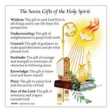 seven gifts of the holy spirit magnet