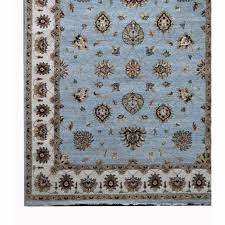 hand knotted pure wool carpet and chobi rug