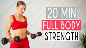 20 min full body toning strength