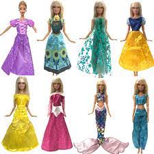 NK Búp Bê Công Chúa Elsa Phim Tương Tự Như Đầm Cổ Tích Áo Cưới Bầu Đảng Bộ  Trang Phục Cho Búp Bê Barbie Tốt Nhất Nữ Tặng JJ - Gooum Toys